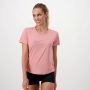Nike swoosh hardloopshirt roze dames - Thumbnail 1