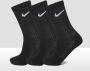 Nike value cotton crew sportsokken 3-pack zwart - Thumbnail 1