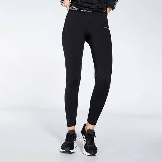 PINK SODA ayden tape sporttight zwart dames