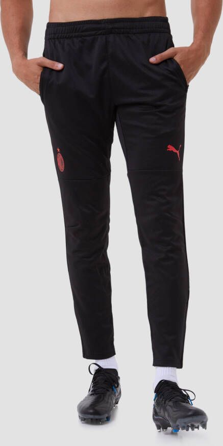 Puma ac milan third trainingsbroek 22 23 zwart grijs heren