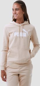 Puma essential logo trui bruin dames
