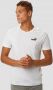Puma Bedrukt Logo Katoenen T-Shirt Wit White Heren - Thumbnail 4
