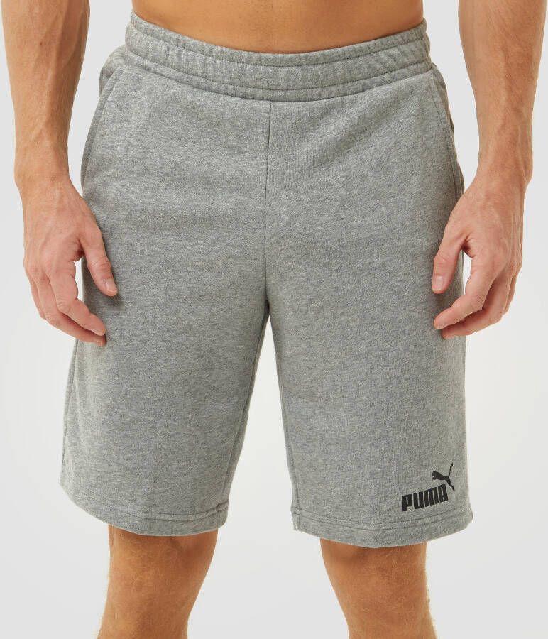 Puma essentials 10 inch korte broek grijs heren