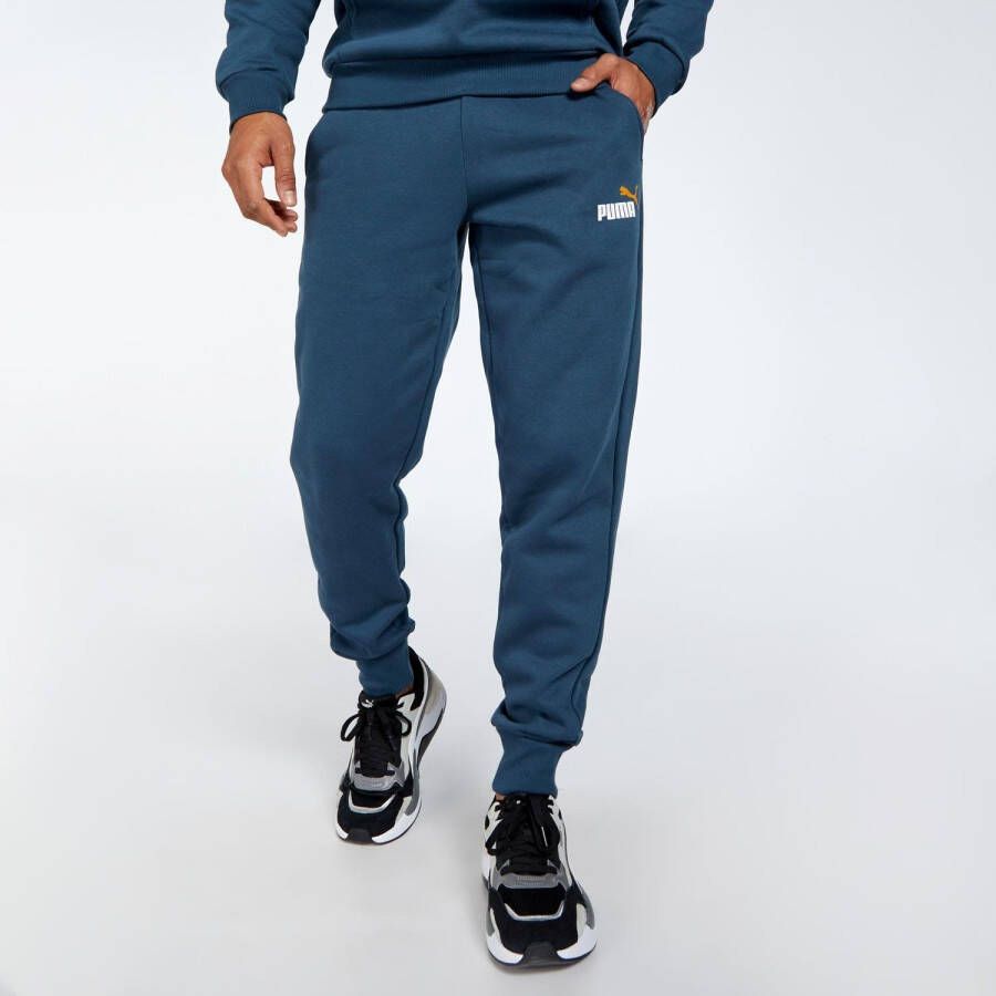 Puma essentials joggingbroek blauw heren