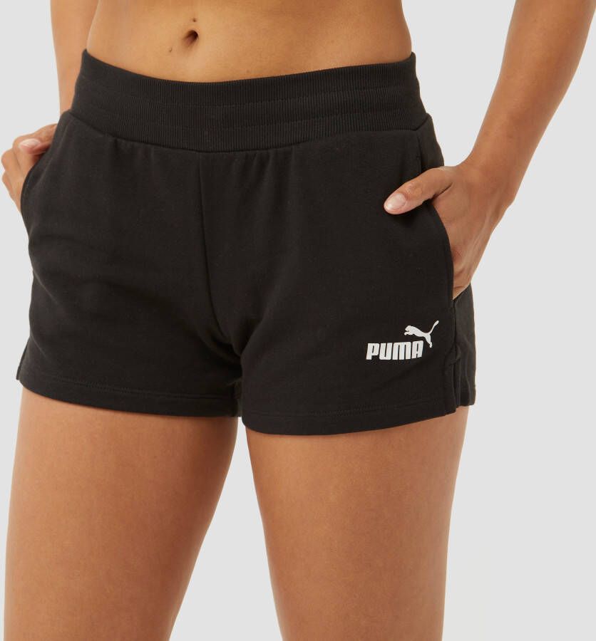 Puma essentials korte broek zwart dames
