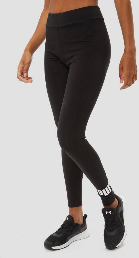 Puma essentials logo legging zwart dames