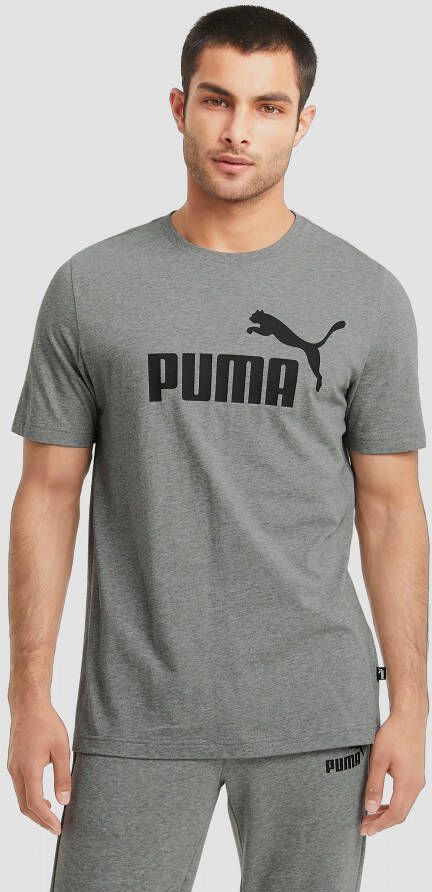 Puma Essential Logo Heren T-shirt Grijs Heren - Foto 2