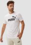 PUMA PERFORMANCE T-shirt van katoen met labelprint model 'Logo Tee' - Thumbnail 4