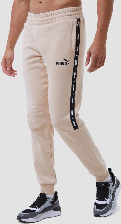 Puma essentials+ tape joggingbroek bruin heren