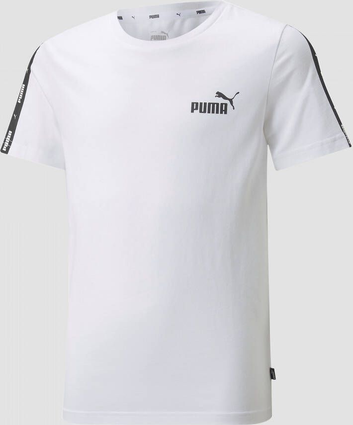 Puma essentials+ tape shirt wit kinderen