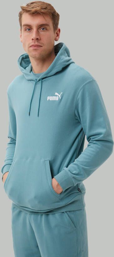 Puma essentials+ trui turquoise blauw heren