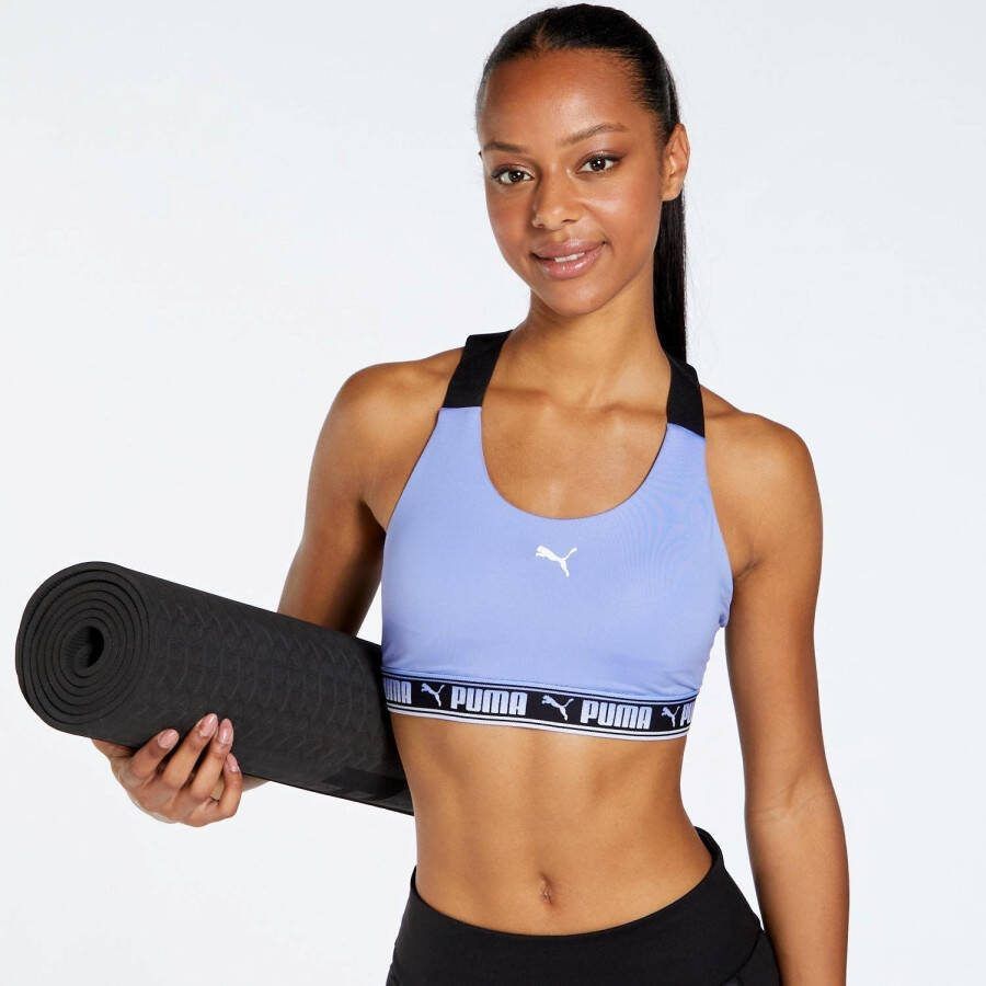 Puma feel it low-impact sportbh paars dames