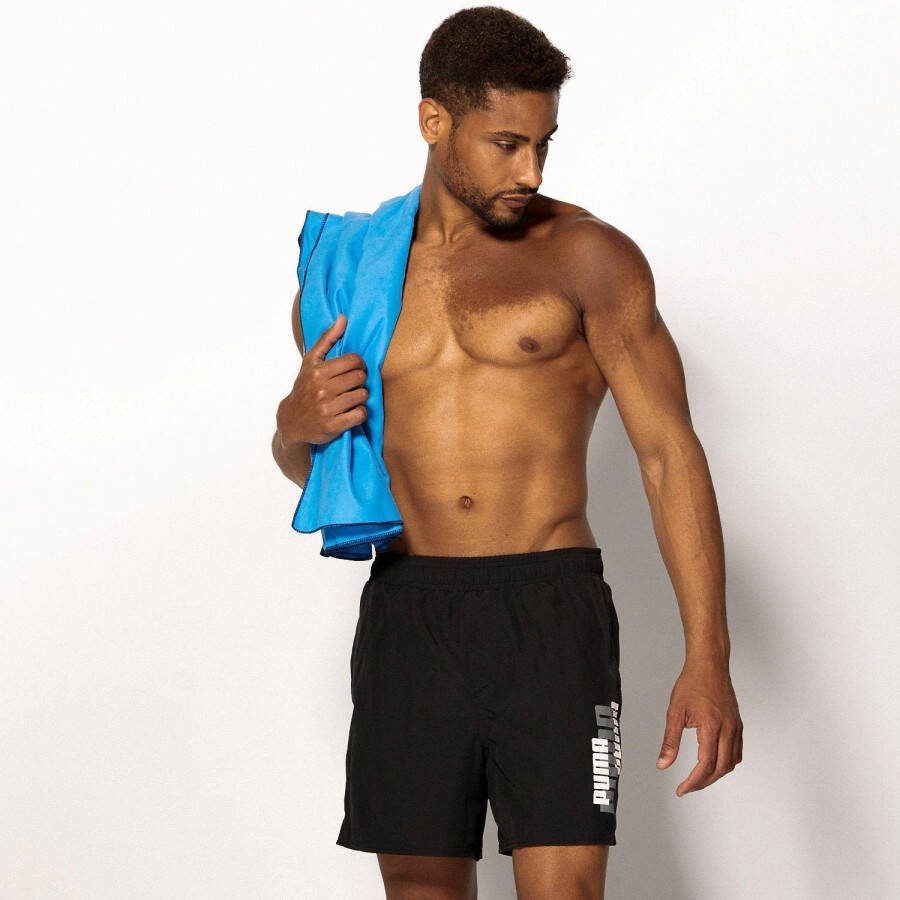 Puma grafico boardshort zwembroek zwart heren