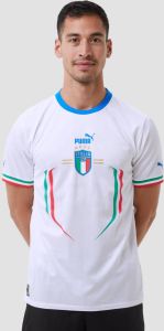 Puma italië replica jersey uitshirt 22 23 wit heren