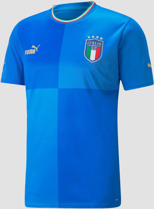 Puma italië thuisshirt 22 23 blauw heren
