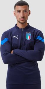 Puma italië trainingstop blauw heren