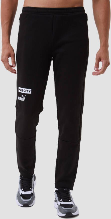 Puma manchester city fc joggingbroek 22 23 zwart blauw heren