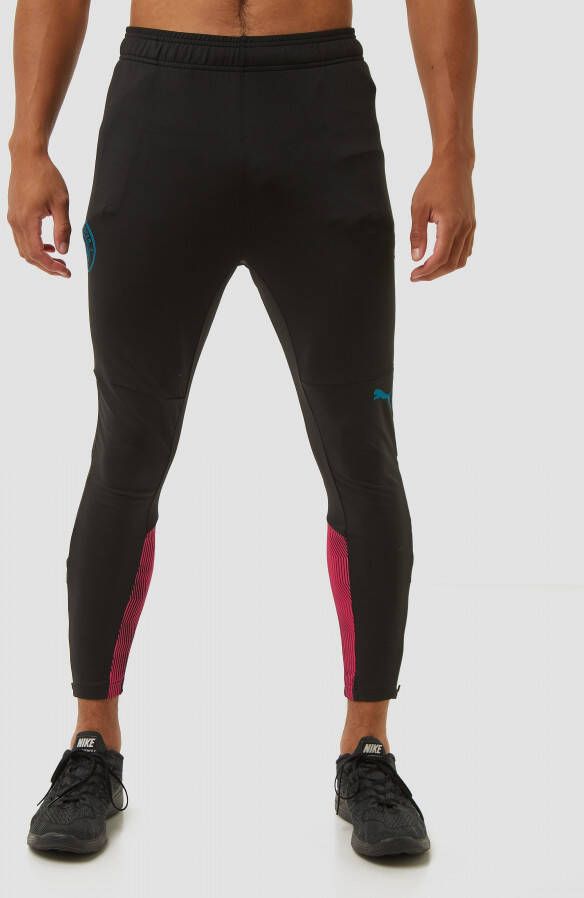 Puma manchester city fc trainingsbroek 21 22 zwart heren