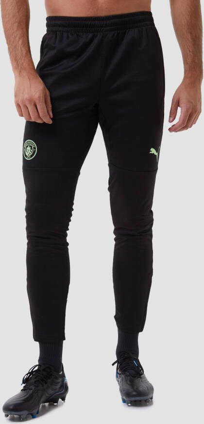 Puma manchester city f.c. trainingsbroek 22 23 zwart geel heren