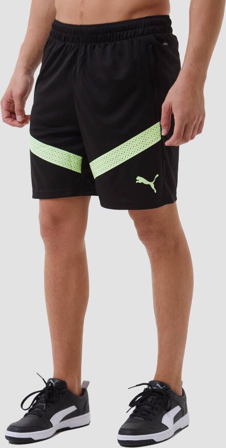 Puma manchester city fc trainingsshort 22 23 zwart geel heren