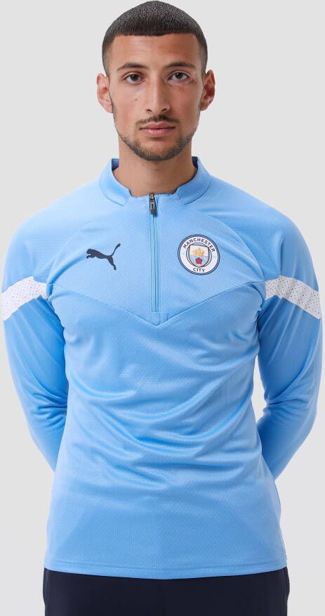 Puma manchester city fc trainingstop 22 23 blauw heren