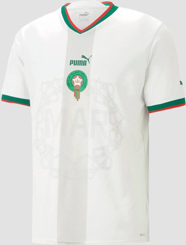 Puma marokko uitshirt 22 23 wit rood heren