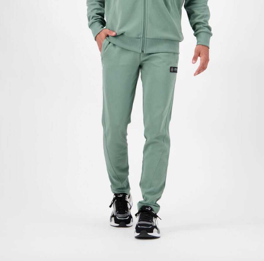 Puma Stijlvolle Slim-Fit Broeken voor Heren Groen Heren