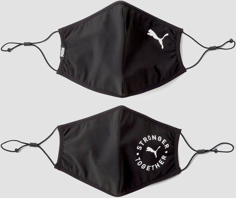 Puma Gezichtsmasker 2.0 Black Unisex - Foto 1