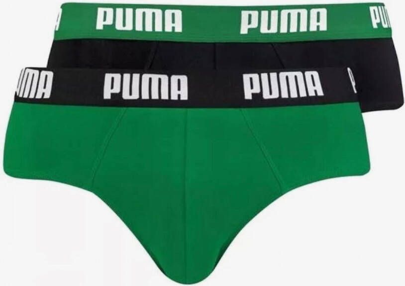 Puma onderbroeken groen zwart heren