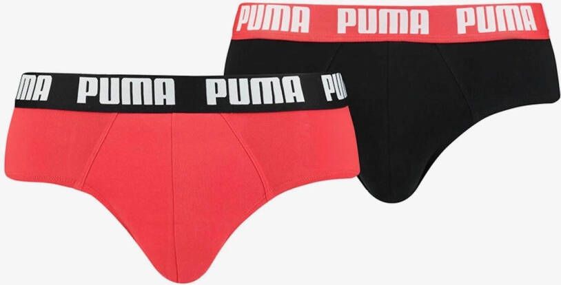 Puma onderbroeken rood zwart heren