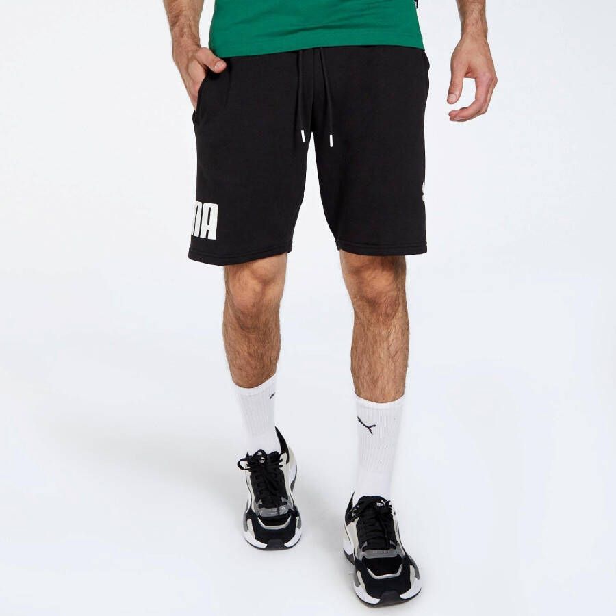Puma Power Zwarte Sportshorts Zwart Heren