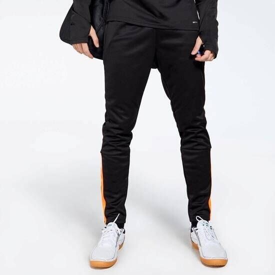 Puma teamliga trainingsbroek zwart oranje heren