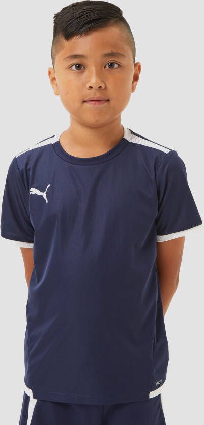 Puma teamliga voetbalshirt blauw kinderen