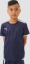 Puma junior voetbalshirt donkerblauw wit Sport t-shirt Gerecycled polyester Ronde hals 140 - Thumbnail 2