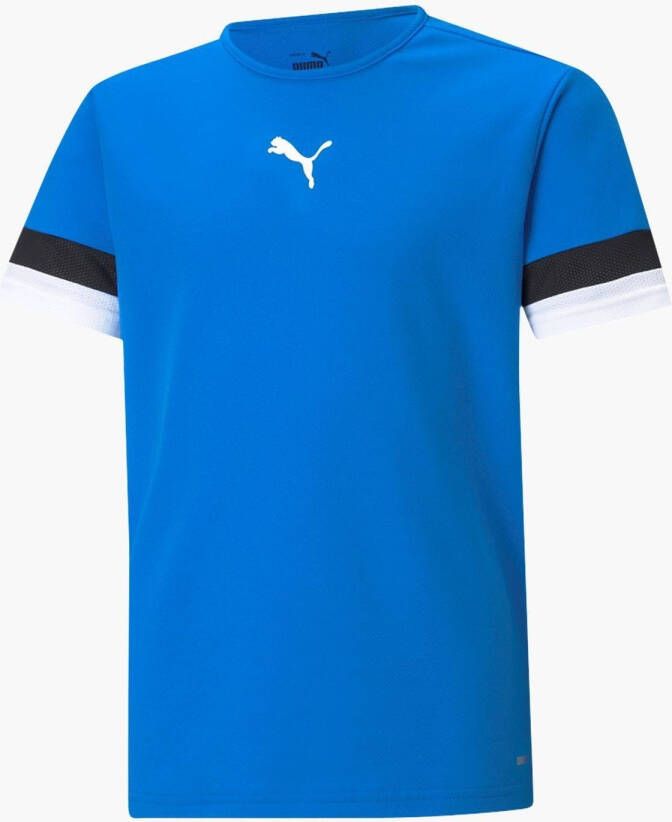 Puma teamrise voetbalshirt blauw kinderen