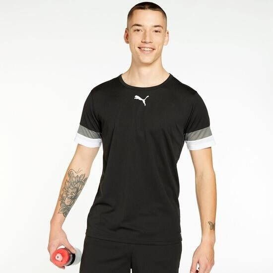 Puma Team Rise Zwart Korte Broek Jongens