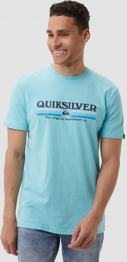 Quiksilver lined up shirt blauw heren