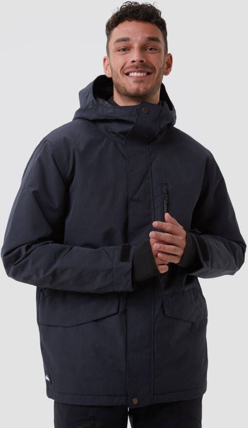 Quiksilver mission solid ski jas zwart heren