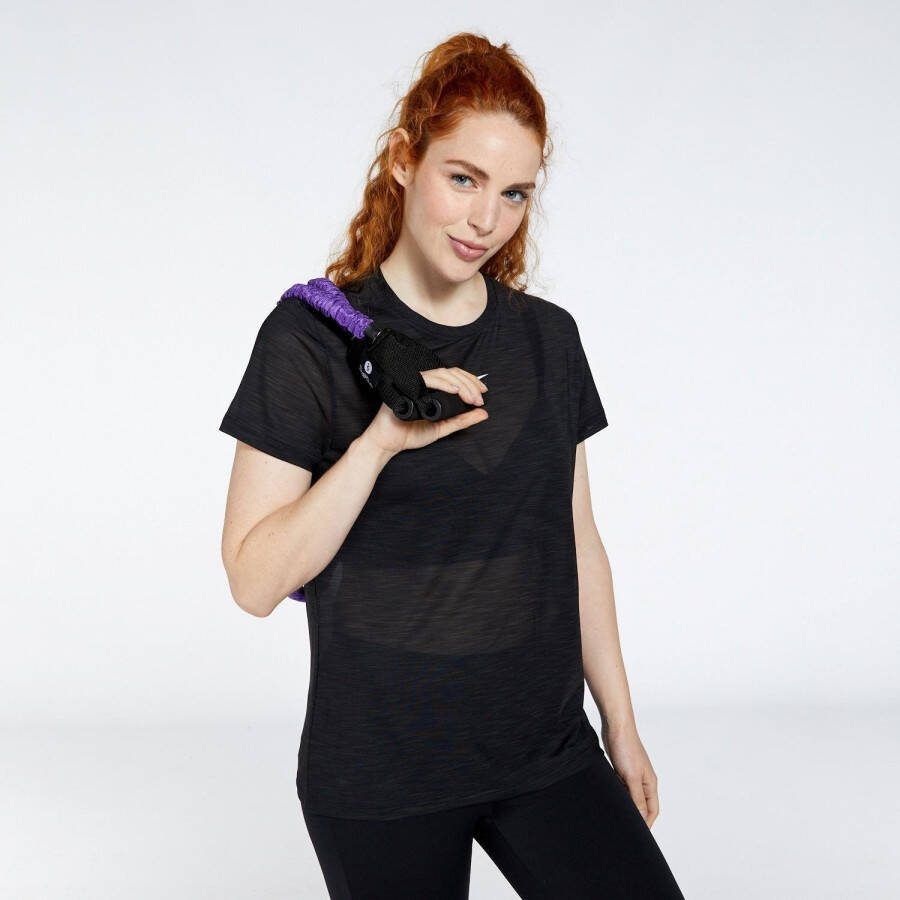 Reebok workout ready activchill sportshirt zwart dames