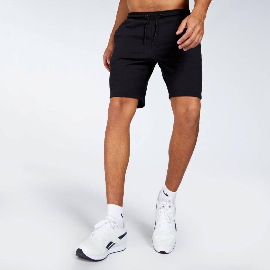 Silver high korte broek zwart heren