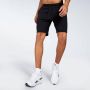 Silver high korte broek zwart heren - Thumbnail 1