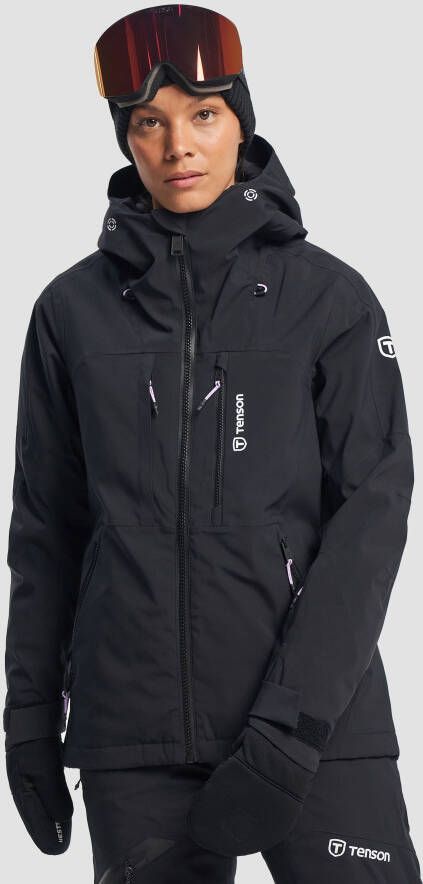 TENSON core ski jas zwart dames