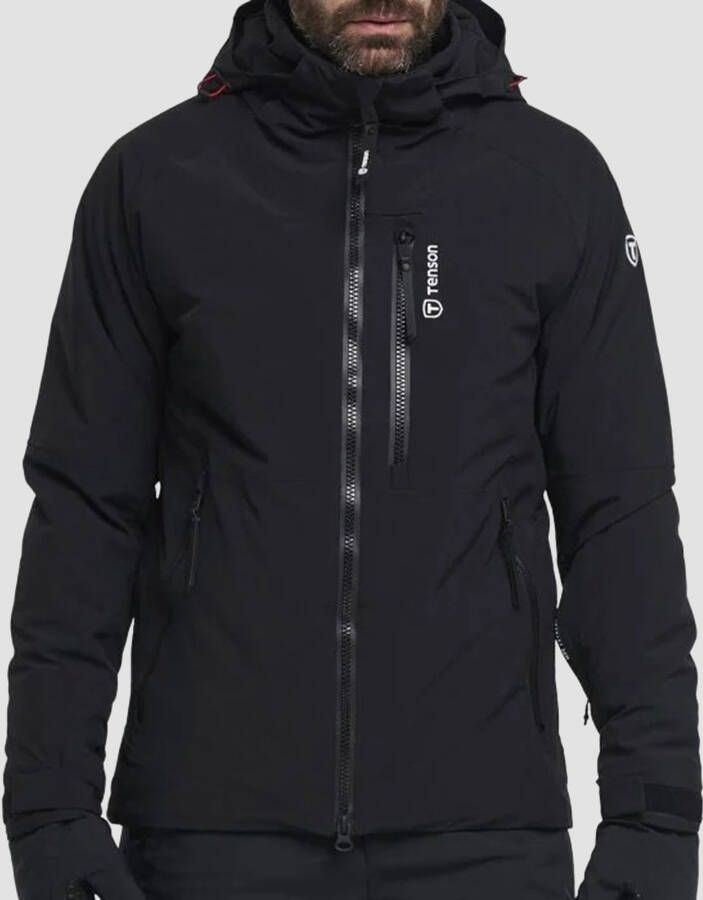 TENSON yoke ski jas zwart heren