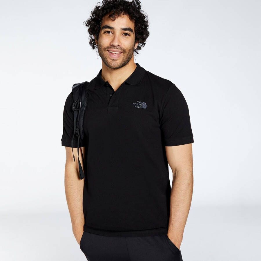 The North Face piquet polo zwart heren