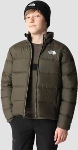 The North Face reversible north down outdoorjas groen kinderen