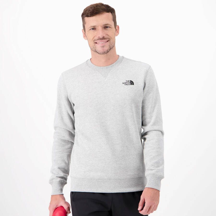 The North Face Sweatshirt SIMPLE DOME CREW met een logo-opschrift