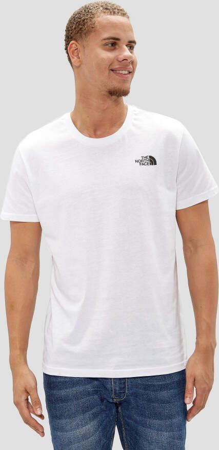 The North Face simple dome outdoorshirt wit heren