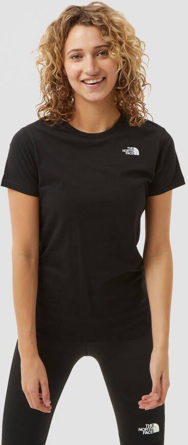 The North Face simple dome shirt zwart dames