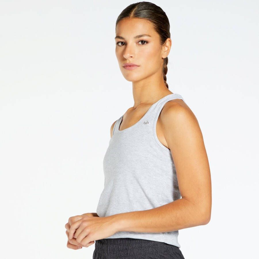 UP basic tanktop grijs dames