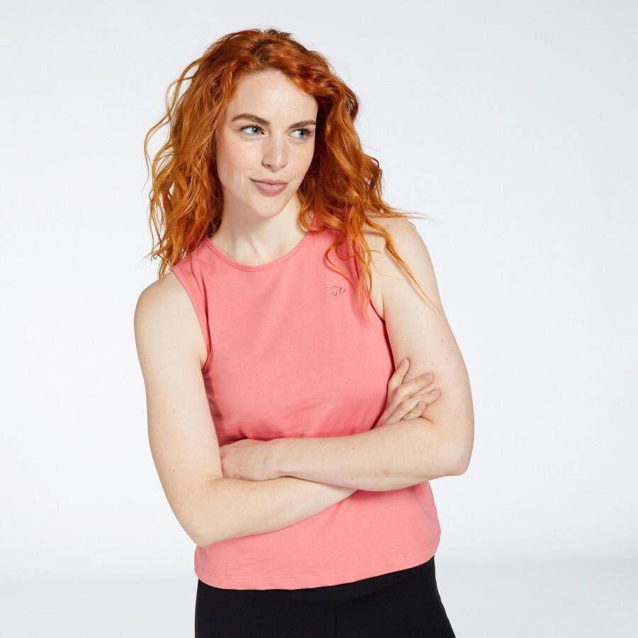 UP basic tanktop roze dames